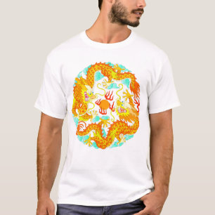 Chinese draak (versie 8) t-shirt