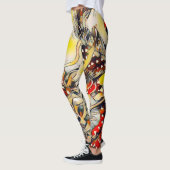 Chinese dragon Acrylyoga Leggings (Links)