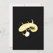 Chinese Dragon Art – Mandala Paisley Boho Poster Save The Date (Achterkant)