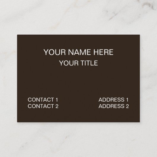 Chinese Dragon Art Visitekaartje (Achterkant)