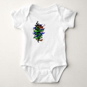 Chinese Dragon baby-pak Romper