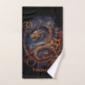 Chinese dragon Bath Towel Set Bad Handdoek (Handdoek)