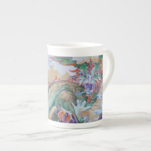 Chinese Dragon Bone China Mok
