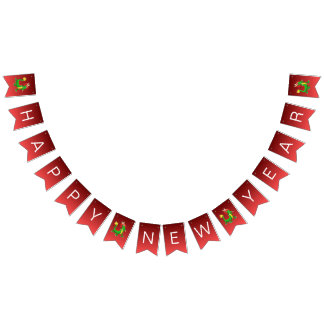 Chinese dragon for New Year's party Vlaggetjes