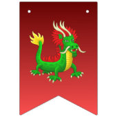 Chinese dragon for New Year's party Vlaggetjes (Eerste vlag)