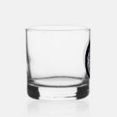 Chinese Dragon in Black and White Personalized Whisky Glas (Rechts)
