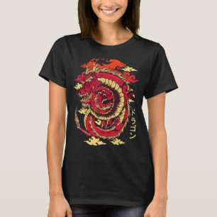 Chinese Dragon Japanese Art Tokyo Dragon T-shirt