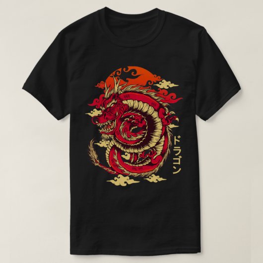 Chinese dragon Japanse kunst Tokyo Dragon Pullover (Design voorkant)