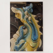 Chinese Dragon Jigzaag Puzzle Legpuzzel (Verticaal)