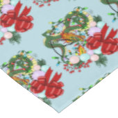 Chinese Dragon Kerstkrans Tafelkleed (Gekanteld)