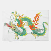 Chinese Dragon Keukenhanddoek (Horizontaal)