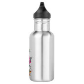 Chinese Dragon Lotus Kersenbloesem Waterfles (Rechts)