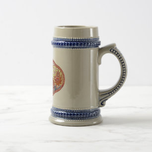 Chinese dragon Medallion Bierpul