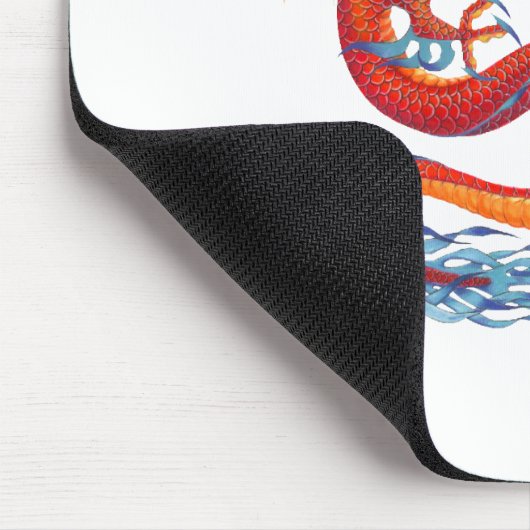 Chinese Dragon Mousepad Muismat (Hoek)