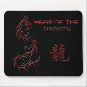Chinese Dragon Mousepad Muismat (Voorkant)