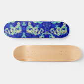 Chinese Dragon Neon Element Custom Pro Park Board Skateboard (Horizontaal)