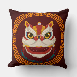 Chinese Dragon Nieuwjaar Kussen