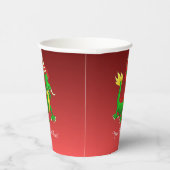 Chinese Dragon Papieren Bekers (Rechts)