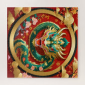 Chinese dragon Puzzle Legpuzzel (Horizontaal)