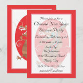 Chinese Dragon uitnodiging (Voorkant / Achterkant)