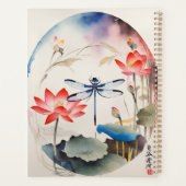 Chinese Dragonfly en Lotus 1 Planner (Achterkant)