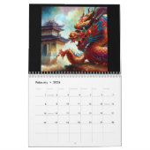 Chinese dragons 1 kalender (Feb 2026)