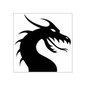 Chinese drakenhoofdzegel rubberstempel (Afrduk)