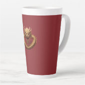 Chinese Drakenkracht Latte Mok (Rechterhoek)