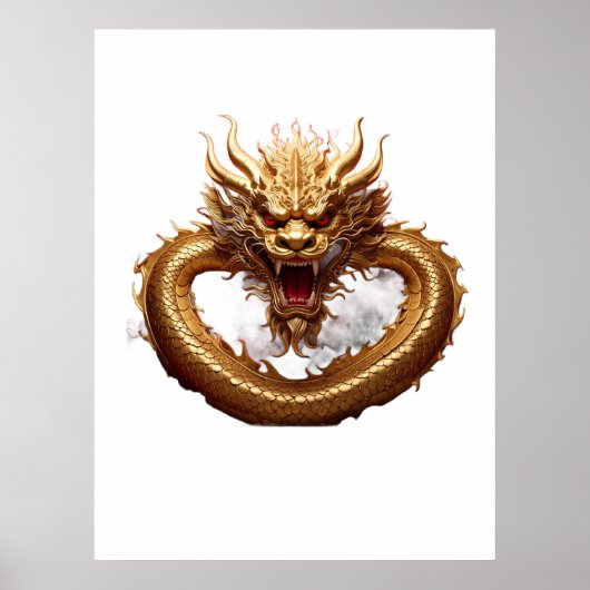 Chinese Drakenkracht Poster (Voorkant)