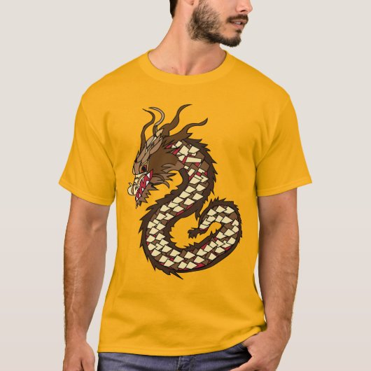 Chinese Drakenkunst T-shirt (Voorkant)