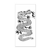 Chinese drakenkunststempel rubberstempel (Afrduk)