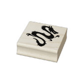 Chinese drakenkunststempel rubberstempel (Stempel)