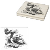 chinese drakenkunstzegel rubberstempel (Gestempeld)