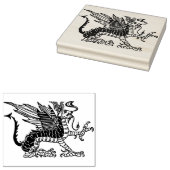 chinese drakenkunstzegel rubberstempel (Gestempeld)