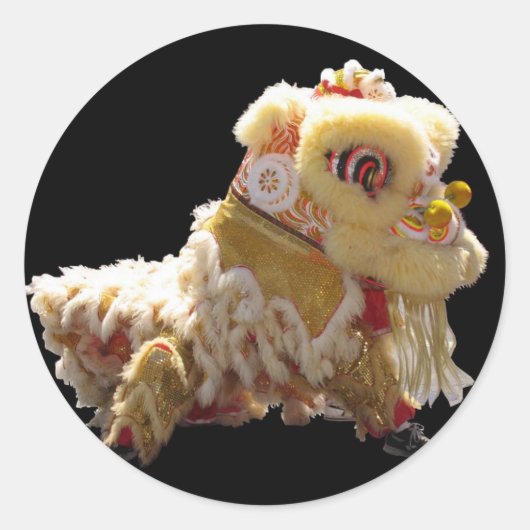 Chinese drakenSticker Ronde Sticker (Voorkant)