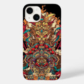 Chinese drakentotem, tattoo kunst Case-Mate iPhone case (Achterkant)
