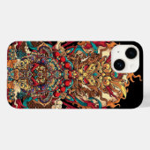 Chinese drakentotem, tattoo kunst Case-Mate iPhone case (Achterkant (horizontaal))