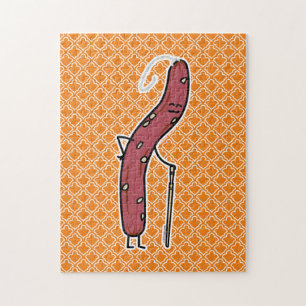 Chinese droge worst met verouderd vet Cantonese La Legpuzzel