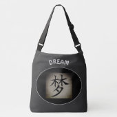 Chinese DROOM Aziatisch Symbool Gepersonaliseerd Crossbody Tas (Voorkant)