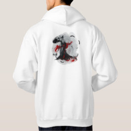 Chinese Droom - Inktdans en Rode Zon Hoodie