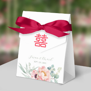 Chinese Dubbele Geluk Huwelijk Dank Je Bedankdoosjes