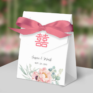 Chinese Dubbele Geluk Huwelijk Dank Je Favoriet B Bedankdoosjes