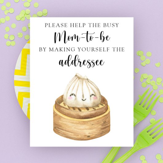 Chinese dumpling - Help de drukke mama Poster