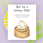 Chinese dumpling - hoe groot is mama's buik spel poster