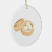 Chinese duplo's keramisch ornament (Rechts)