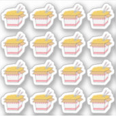 Chinese Eetavond Afhaalmaaltijd Eetplanner Sticker (Voorkant)