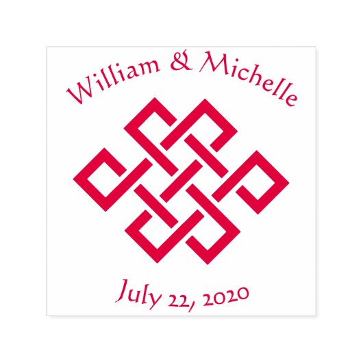 Chinese Elegance Zelfinkende Accent Stempel (Design)