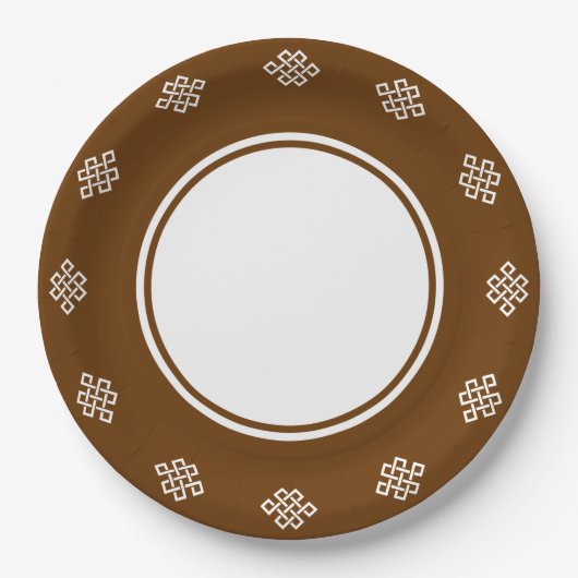 Chinese elegantie in Bord van chocoladepapier (Voorkant)