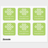 Chinese elegantie in Peridot Sticker (Vel)