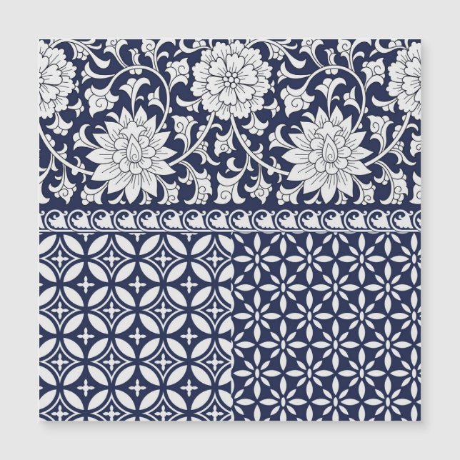 Chinese elegantie: naadloos Ornament (Voorkant)